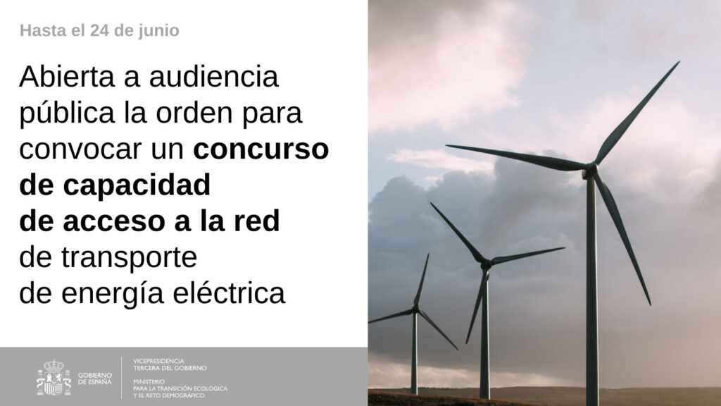 concurso de capacidad a instalaciones de energía renovable